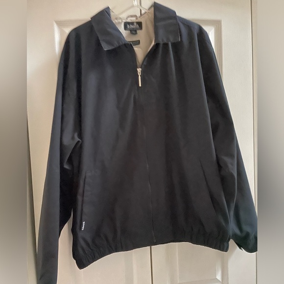Ashworth weather and rain resistant zip up jacket, new w/out tags, never worn. - Picture 1 of 3